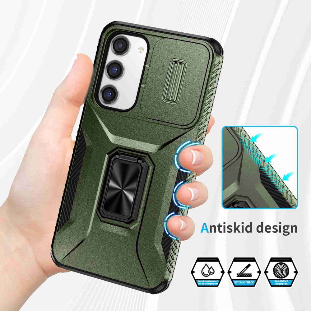 Outdoor Hülle für Samsung Galaxy S23 PLUS Camshield Holder Schutz Cover Ständer