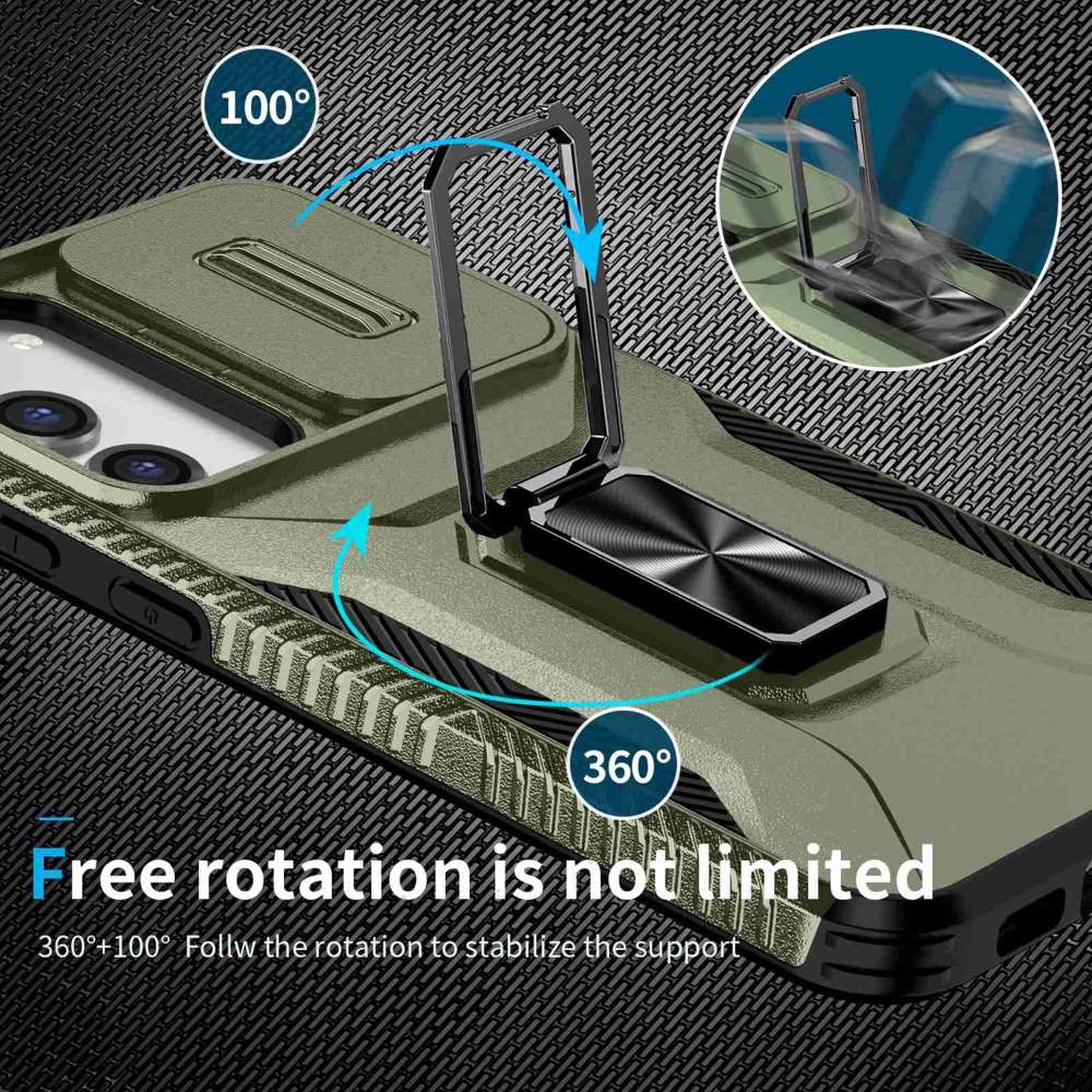 Outdoor Hülle für Samsung Galaxy S23 PLUS Camshield Holder Schutz Cover Ständer