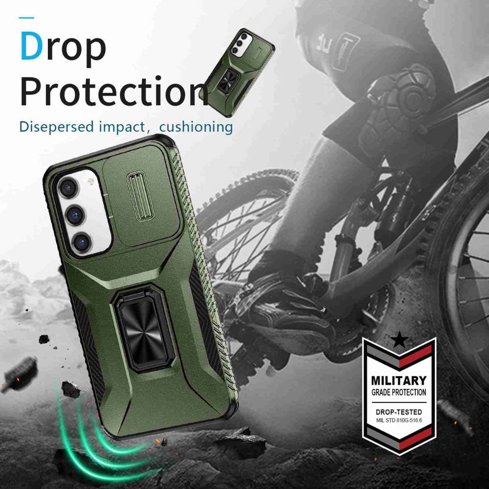 Outdoor Hülle für Samsung Galaxy S23 PLUS Camshield Holder Schutz Cover Ständer