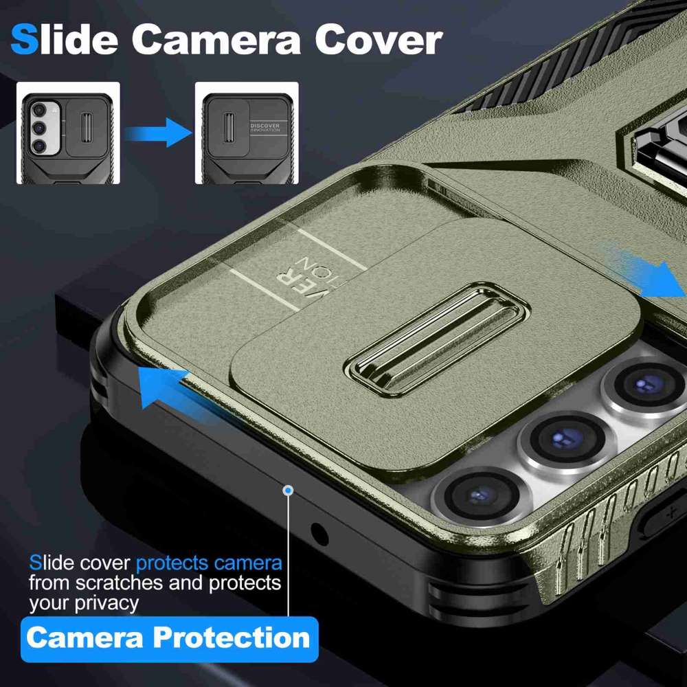 Outdoor Hülle für Samsung Galaxy S23 PLUS Camshield Holder Schutz Cover Ständer