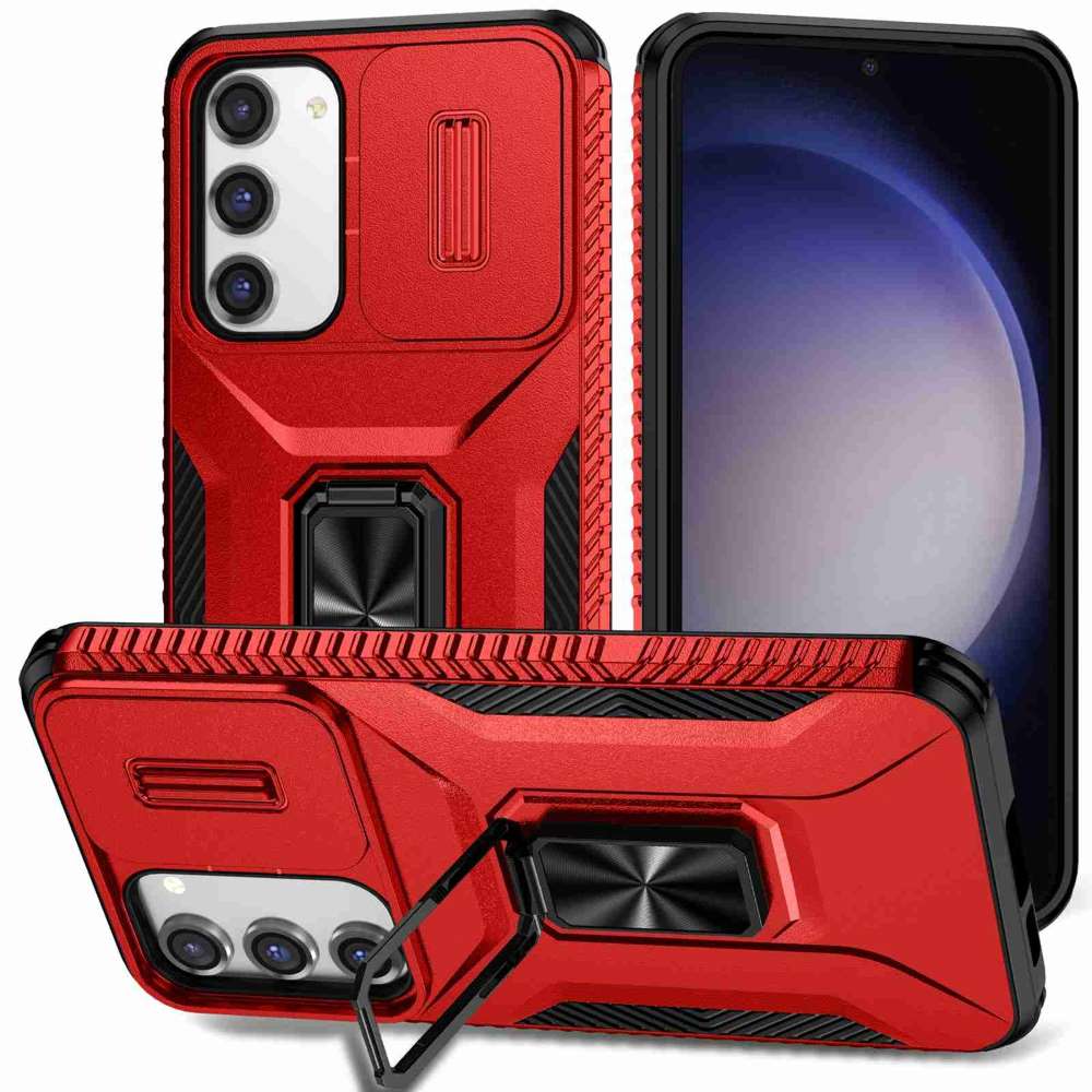 Outdoor Hülle für Samsung Galaxy S23 PLUS Camshield Holder Schutz Cover Ständer
