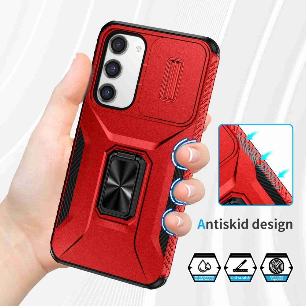 Outdoor Hülle für Samsung Galaxy S23 PLUS Camshield Holder Schutz Cover Ständer