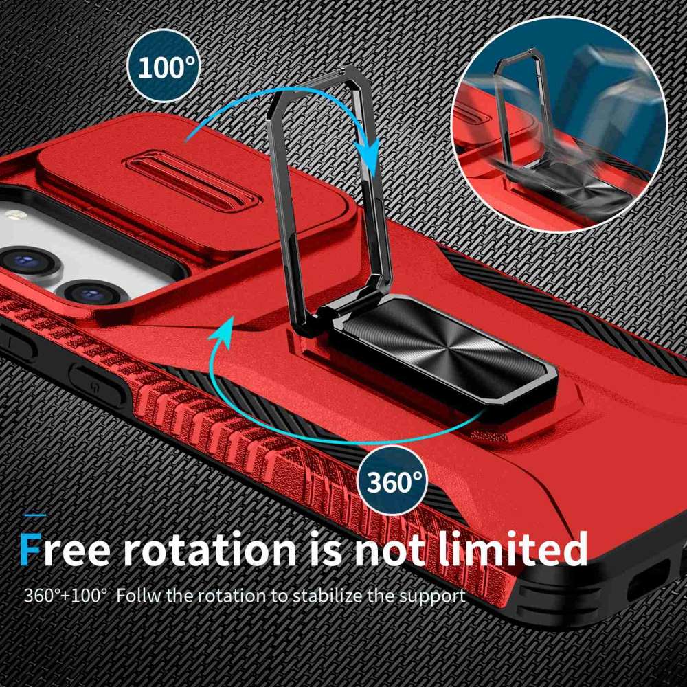 Outdoor Hülle für Samsung Galaxy S23 PLUS Camshield Holder Schutz Cover Ständer