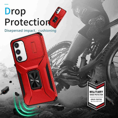 Outdoor Hülle für Samsung Galaxy S23 PLUS Camshield Holder Schutz Cover Ständer
