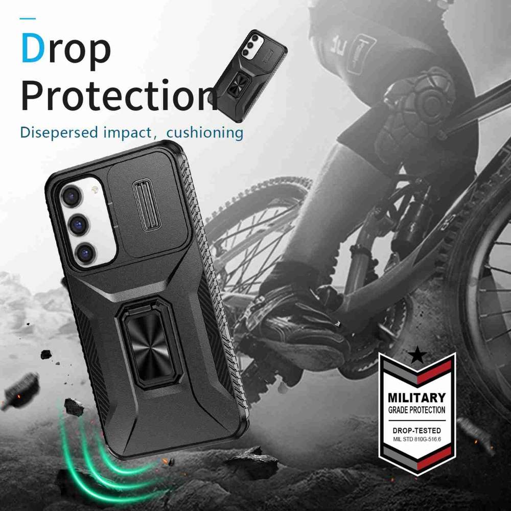 Outdoor Hülle für Samsung Galaxy S23 PLUS Camshield Holder Schutz Cover Ständer