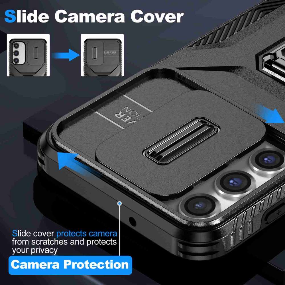 Outdoor Hülle für Samsung Galaxy S23 PLUS Camshield Holder Schutz Cover Ständer
