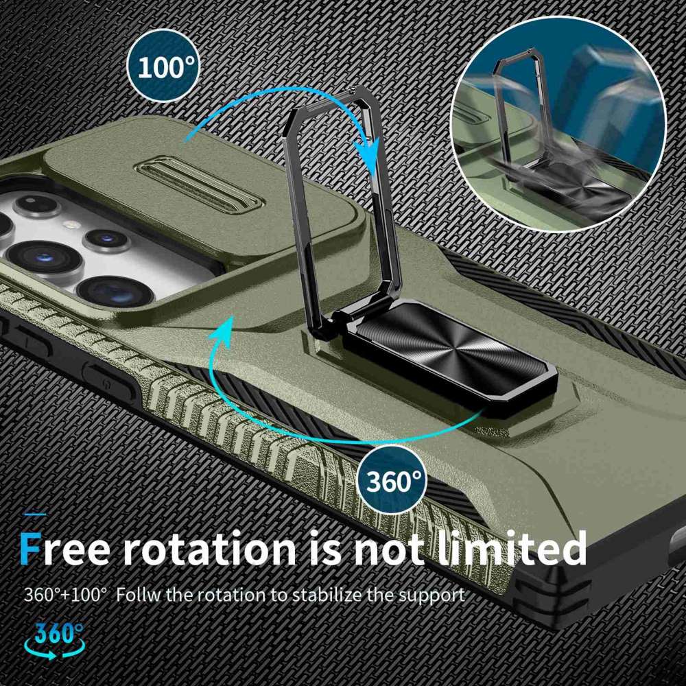 Outdoor Hülle für Samsung Galaxy S23 ULTRA Camshield Holder Schutz Cover Ständer