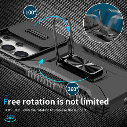 Outdoor Hülle für Samsung Galaxy S23 ULTRA Camshield Holder Schutz Cover Ständer