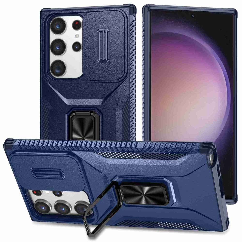 Outdoor Hülle für Samsung Galaxy S23 ULTRA Camshield Holder Schutz Cover Ständer