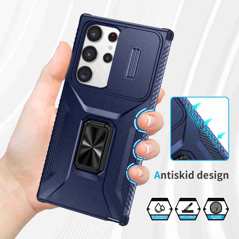 Outdoor Hülle für Samsung Galaxy S23 ULTRA Camshield Holder Schutz Cover Ständer