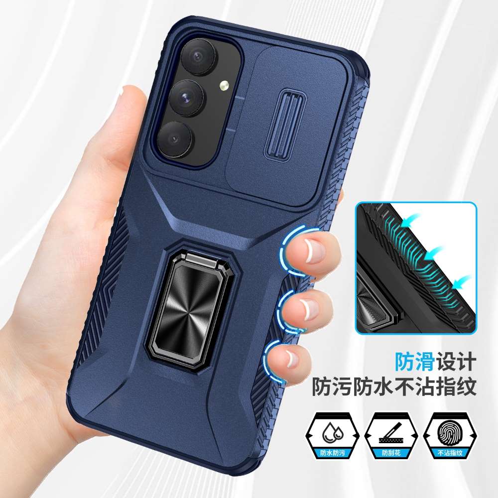 Outdoor Hülle für Samsung Galaxy A55 Camshield Holder Schutz Cover Ring Ständer