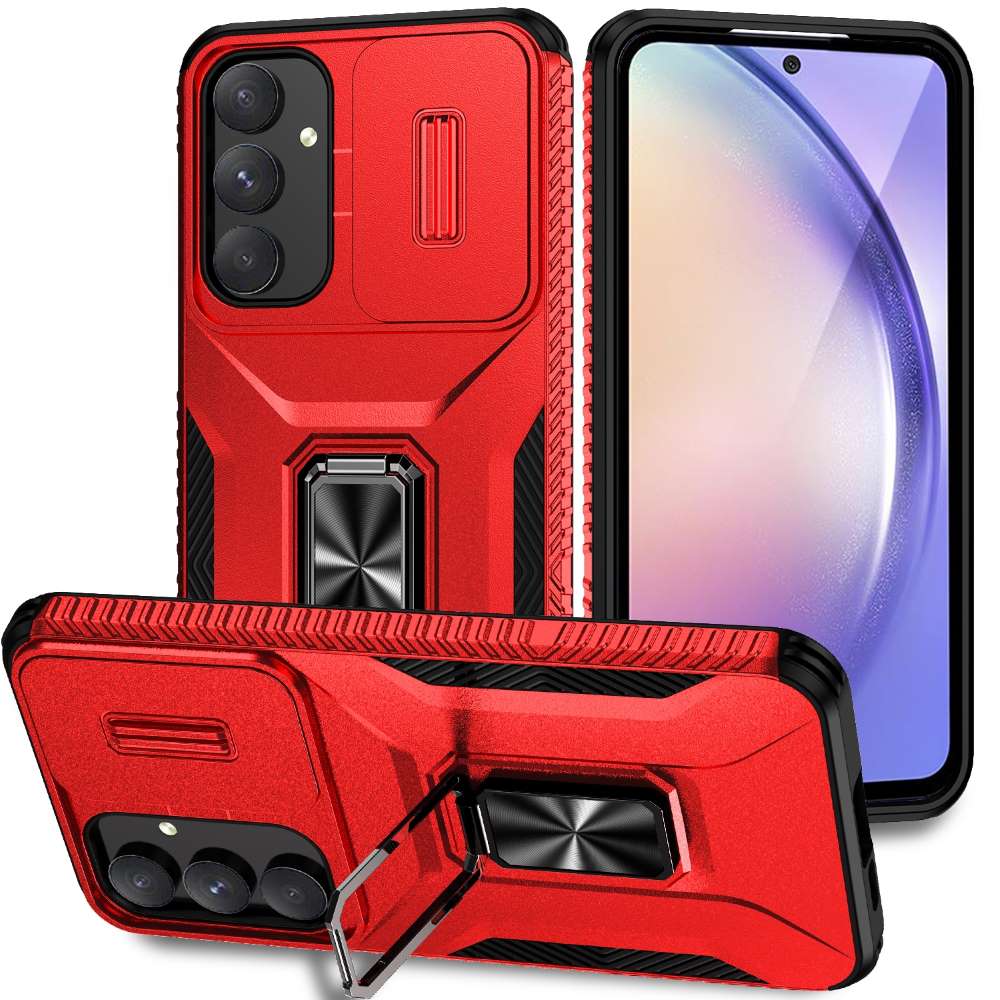 Outdoor Hülle für Samsung Galaxy A55 Camshield Holder Schutz Cover Ring Ständer