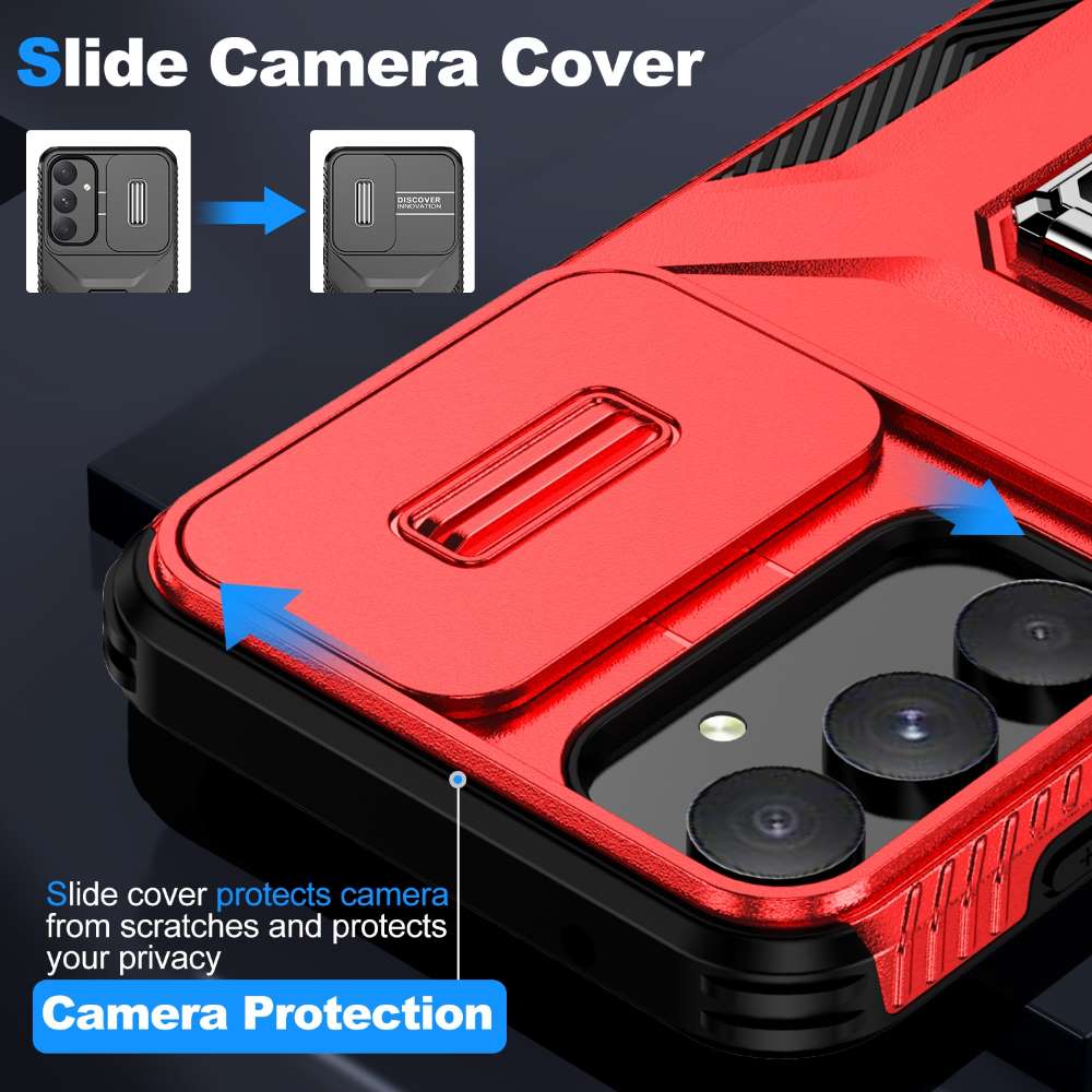 Outdoor Hülle für Samsung Galaxy A55 Camshield Holder Schutz Cover Ring Ständer