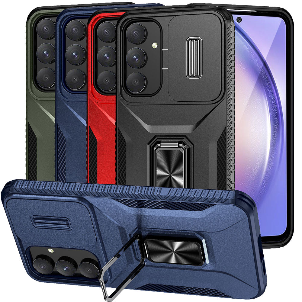 Outdoor Hülle für Samsung Galaxy A55 Camshield Holder Schutz Cover Ring Ständer