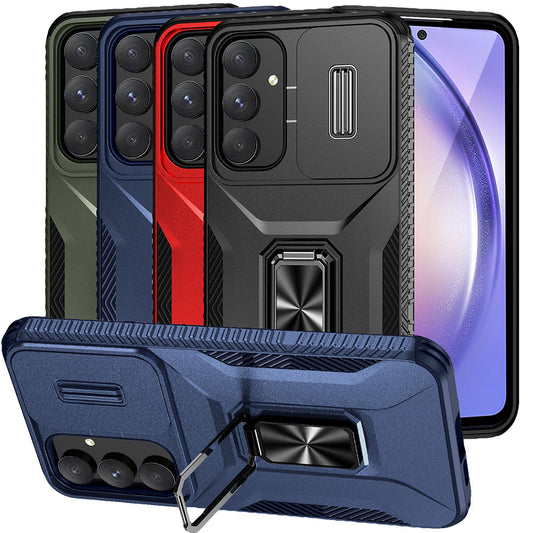 Outdoor Hülle für Samsung Galaxy A55 Camshield Holder Schutz Cover Ring Ständer