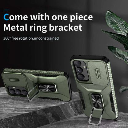Outdoor Hülle für Samsung Galaxy A35 Camshield Holder Schutz Cover Ring Ständer