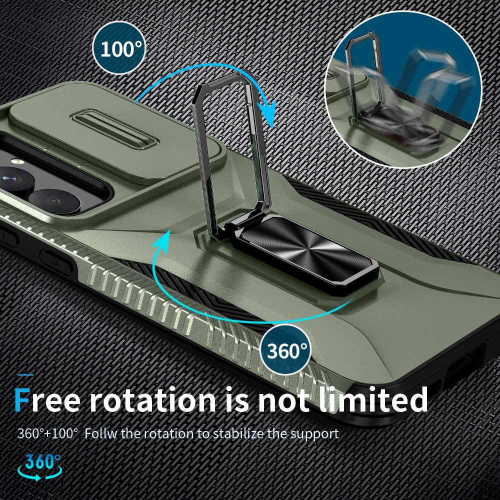 Outdoor Hülle für Samsung Galaxy A35 Camshield Holder Schutz Cover Ring Ständer