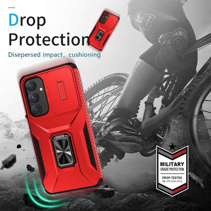 Outdoor Hülle für Samsung Galaxy A35 Camshield Holder Schutz Cover Ring Ständer