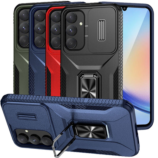 Outdoor Hülle für Samsung Galaxy A35 Camshield Holder Schutz Cover Ring Ständer