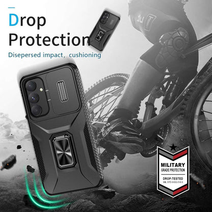 Outdoor Hülle für Samsung Galaxy A35 Camshield Holder Schutz Cover Ring Ständer