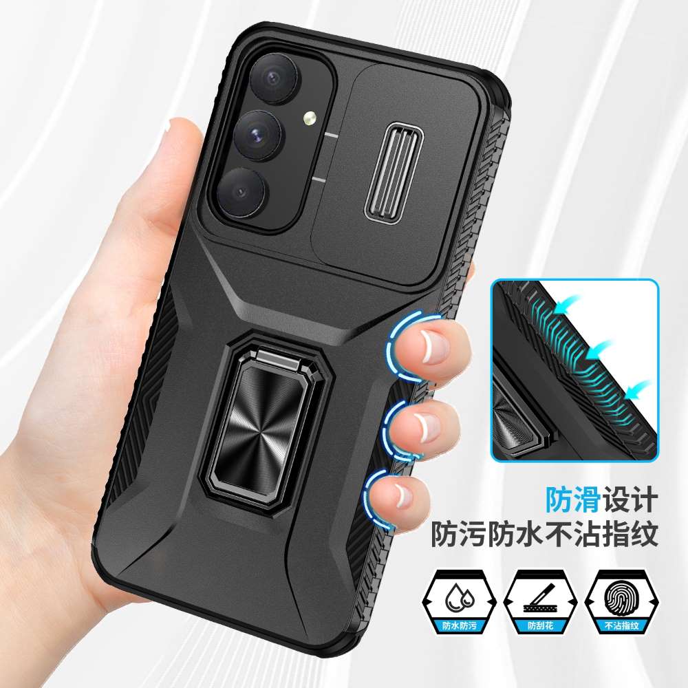Outdoor Hülle für Samsung Galaxy A35 Camshield Holder Schutz Cover Ring Ständer