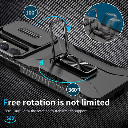 Outdoor Hülle für Samsung Galaxy A35 Camshield Holder Schutz Cover Ring Ständer