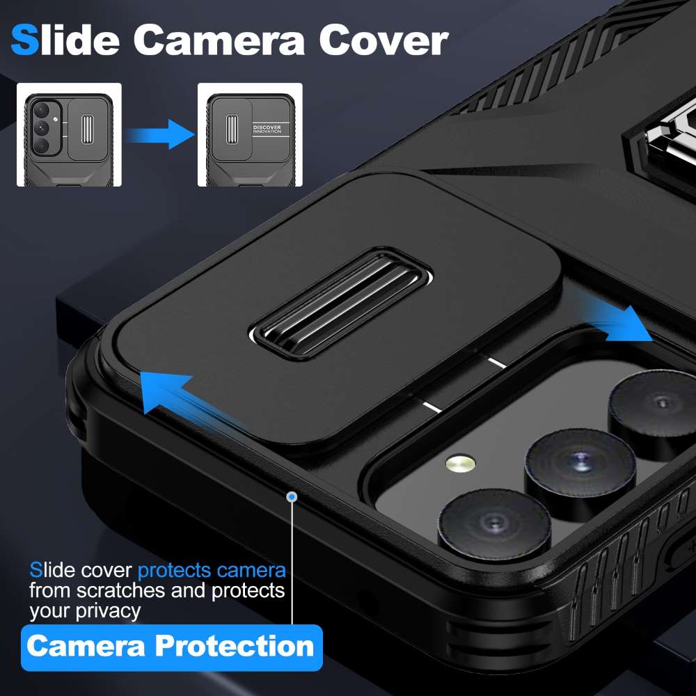 Outdoor Hülle für Samsung Galaxy A35 Camshield Holder Schutz Cover Ring Ständer