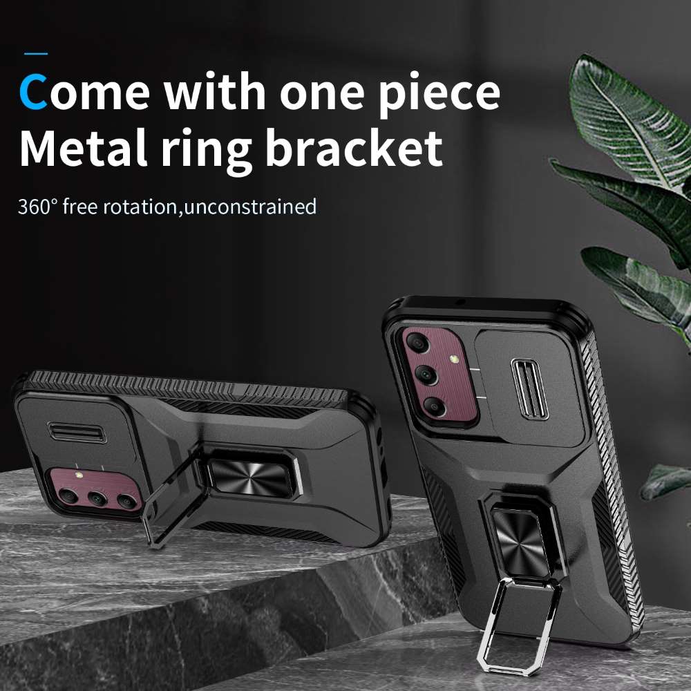 Outdoor Hülle für Samsung Galaxy A15 Camshield Holder Schutz Cover Ring Ständer