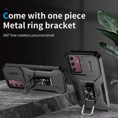 Outdoor Hülle für Samsung Galaxy A15 Camshield Holder Schutz Cover Ring Ständer