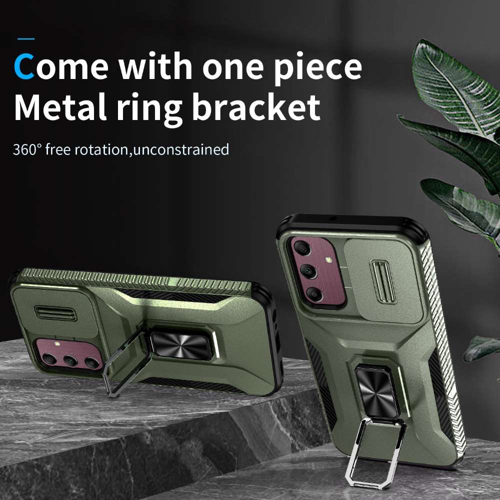 Outdoor Hülle für Samsung Galaxy A15 Camshield Holder Schutz Cover Ring Ständer