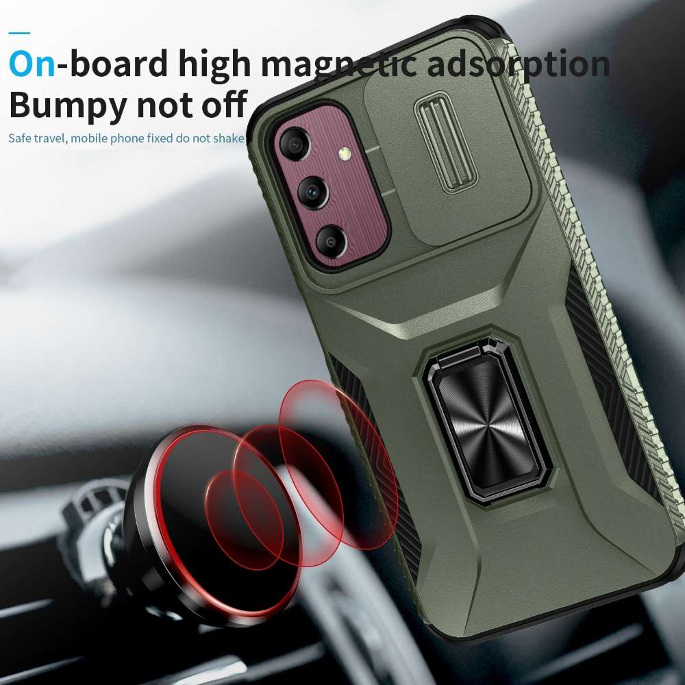Outdoor Hülle für Samsung Galaxy A15 Camshield Holder Schutz Cover Ring Ständer