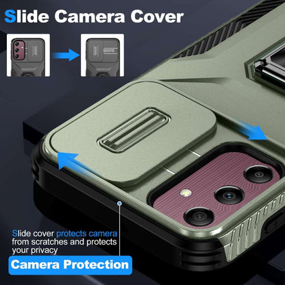 Outdoor Hülle für Samsung Galaxy A15 Camshield Holder Schutz Cover Ring Ständer