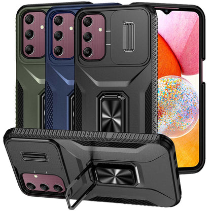 Outdoor Hülle für Samsung Galaxy A15 Camshield Holder Schutz Cover Ring Ständer