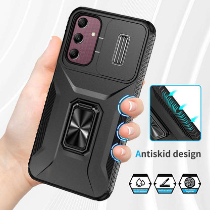 Outdoor Hülle für Samsung Galaxy A15 Camshield Holder Schutz Cover Ring Ständer