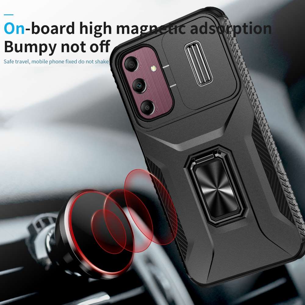 Outdoor Hülle für Samsung Galaxy A15 Camshield Holder Schutz Cover Ring Ständer