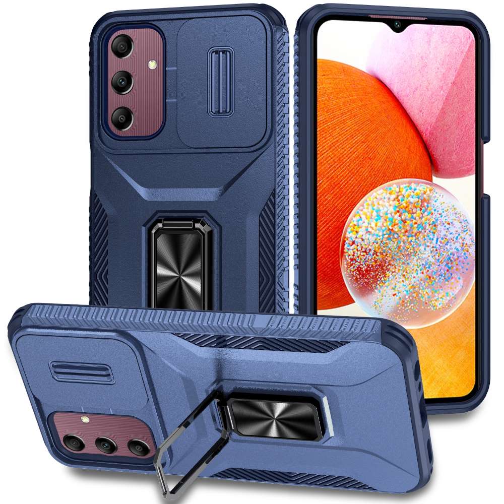 Outdoor Hülle für Samsung Galaxy A15 Camshield Holder Schutz Cover Ring Ständer