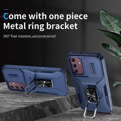 Outdoor Hülle für Samsung Galaxy A15 Camshield Holder Schutz Cover Ring Ständer