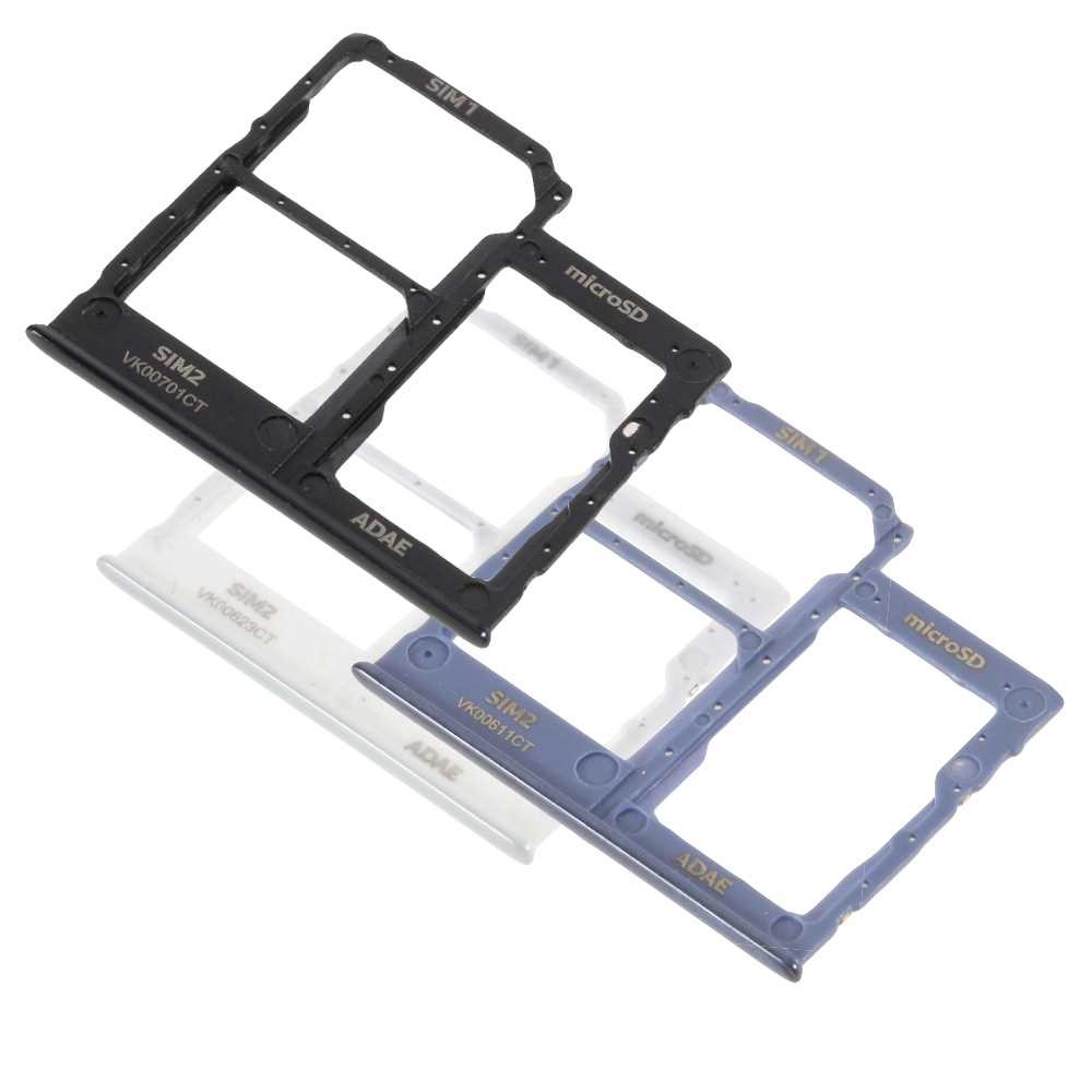 Dual SIM Kartenhalter für SAMSUNG GALAXY A41 Micro SD Card Tray Holder Fach Slot