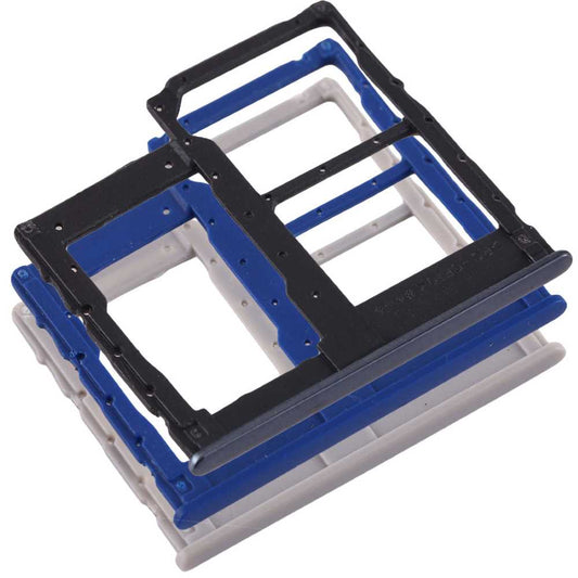 Dual SIM Kartenhalter für SAMSUNG GALAXY A40 Micro SD Card Tray Holder Fach Slot