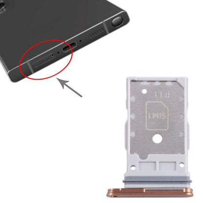 Dual Sim Tray für Samsung Galaxy S24 S24 PLUS Kartenhalter Fach Schlitten Holder