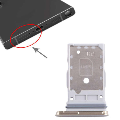 Dual Sim Tray für Samsung Galaxy S24 ULTRA Kartenhalter Fach Schlitten Holder