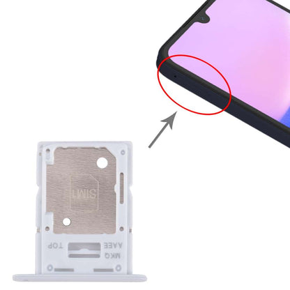 Dual Sim Tray für Samsung Galaxy A15 4G Karten Halter Fach Schlitten Slot Holder