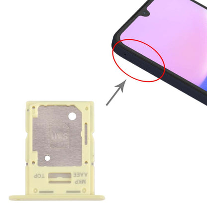 Dual Sim Tray für Samsung Galaxy A15 4G Karten Halter Fach Schlitten Slot Holder