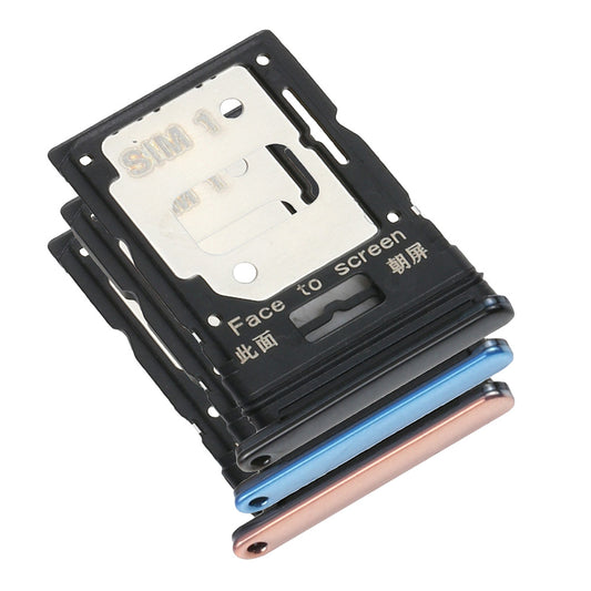 Dual Sim Tray für Xiaomi Mi 11 LITE Karten Halter Fach Schlitten Adapter Holder
