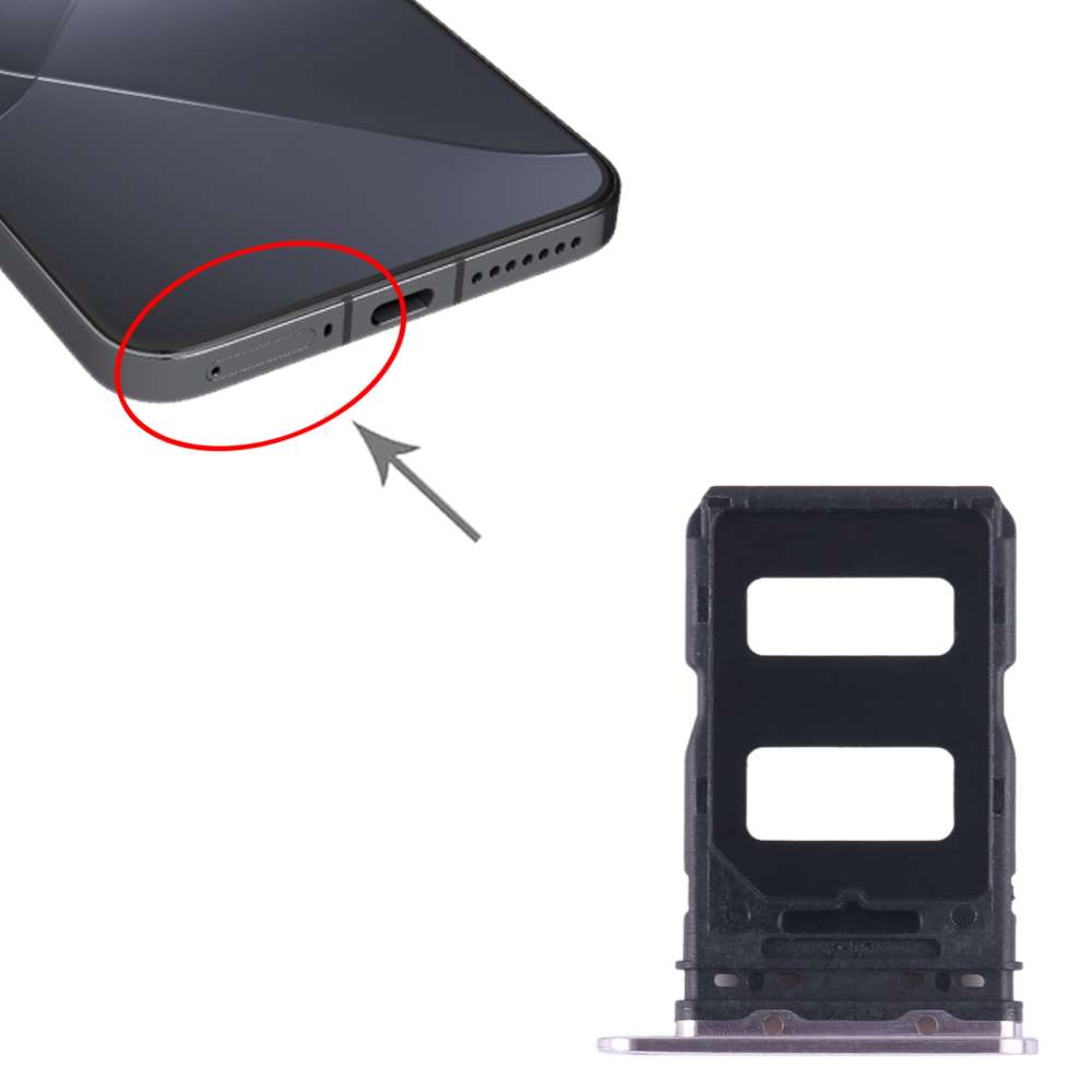 Dual Sim Tray für Xiaomi 14 Karten Halter Fach Schlitten Slot Adapter Holder