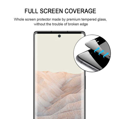 Schutzglas für GOOGLE PIXEL 6 PRO Full Cover Curved Tempered Glass Folie Film