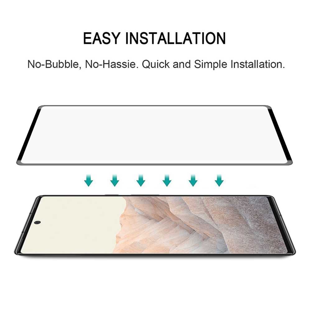 Schutzglas für GOOGLE PIXEL 6 PRO Full Cover Curved Tempered Glass Folie Film