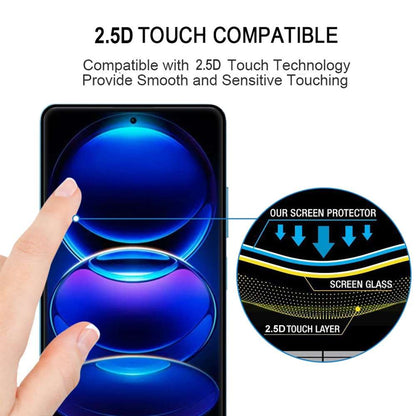 Schutzglas für Xiaomi Redmi Note 13 PRO 5G Full Cover Curved Folie Glass Film