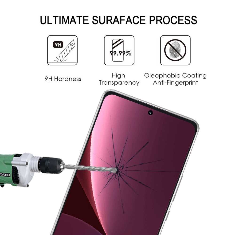 Schutzglas für XIAOMI 12 PRO Full Cover Curved Tempered Glass Schutzfolie Film
