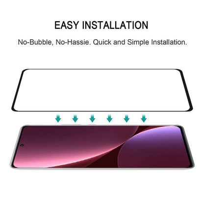 Schutzglas für XIAOMI 12 PRO Full Cover Curved Tempered Glass Schutzfolie Film